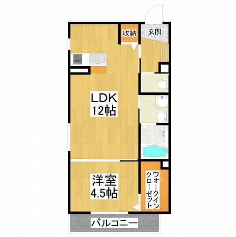 【間取り】 | フィアスコート北野田