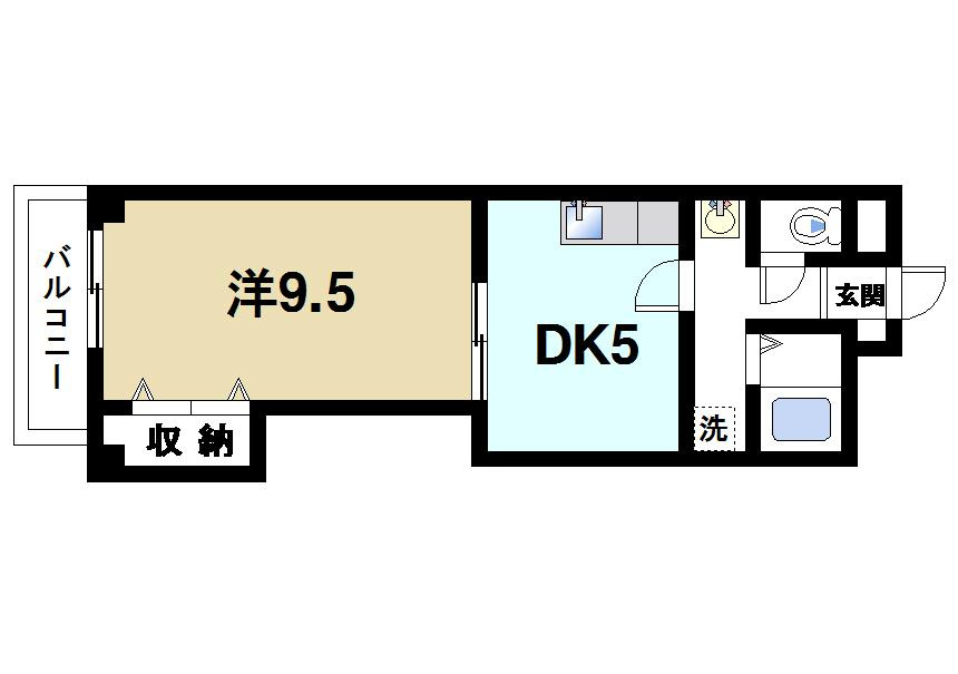 新大宮駅前北ビルの間取り
