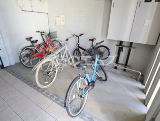 【その他共用部分】 | ブルーノート山王の駐輪場
