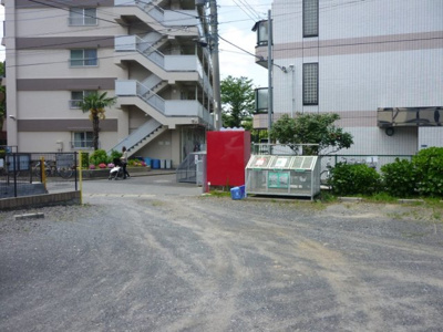 【その他共用部分】 | Ｔ・メゾンリビエール | 敷地内ごみ置き場でごみ出しもらくらく～♪忙しい社会人さんや学生さんにもうってつけ！