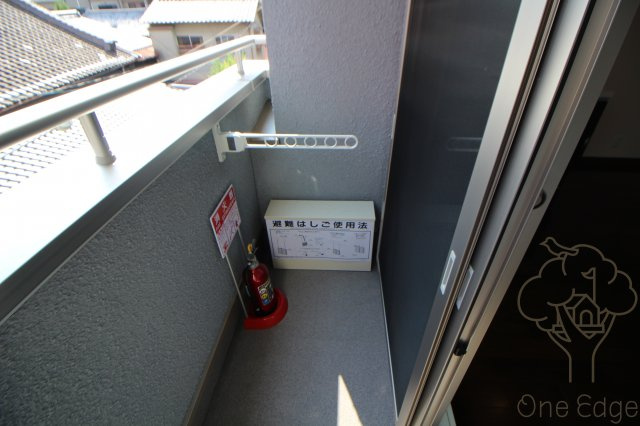 デザインメゾン茶屋町のバルコニー