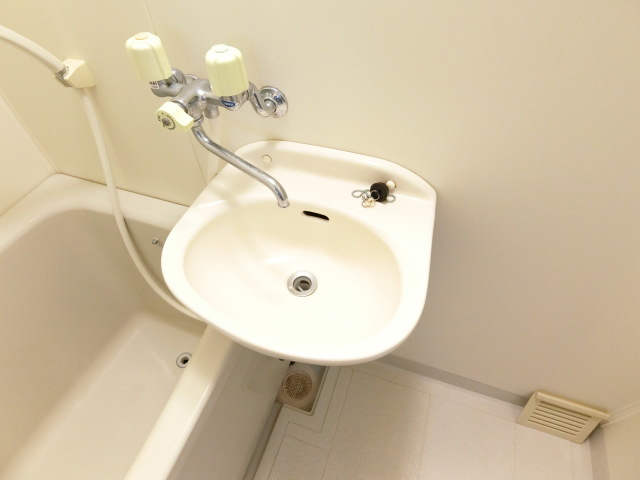 薮内ハイツの洗面所