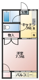 【間取り】 | コーポガーベラ