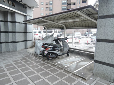 【その他共用部分】 | アール・ケープラザ新横浜 | バイク置場