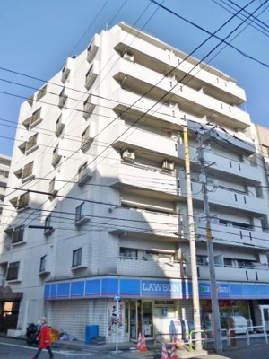 【外観】 | ハイネス日暮里 | 1階はコンビニで便利できれいです