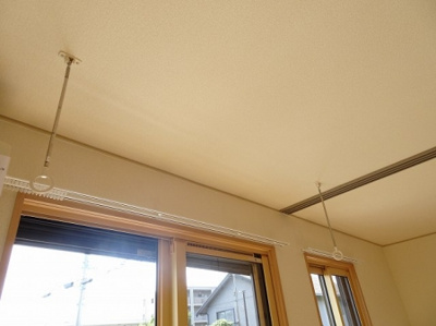 【設備】 | クオーレB | 【室内物干し】