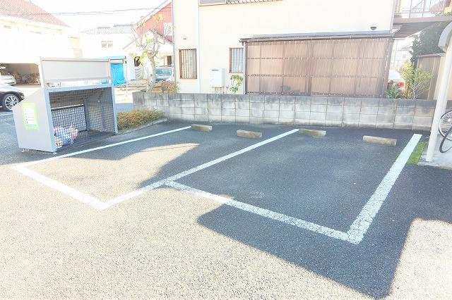 ユングフラウの駐車場