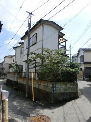 八千代市八千代台東５丁目　売地　建築条件なし　角地の外観