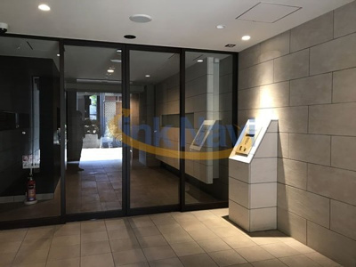 【エントランス】 | 南森町ザ・マークス | 落ち着いたエントランスです