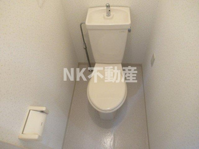【トイレ】 | ジュネス高井田（高井田賃貸） | トイレです