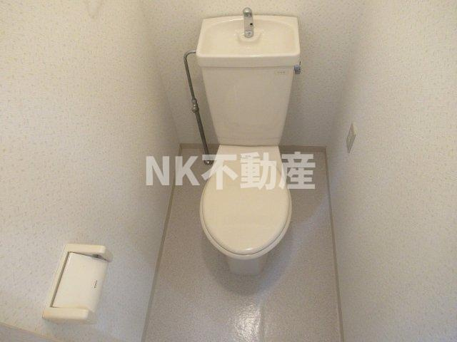 【トイレ】 | ジュネス高井田（高井田賃貸） | トイレです