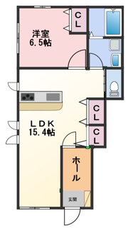 【間取り】 | ル・クラージュ