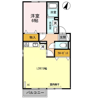 【間取り】 | エメラルド | エメラルド　間取り