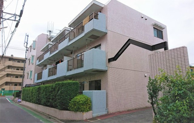【外観】 | エレガンス三鷹 | ２００８年外装大規模修繕済み。デイリーヤマザキ徒歩４分、スーパーグルメシティ徒歩８分です。住宅街で静かな環境です。/エレガンス三鷹