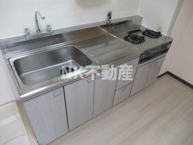 【キッチン】 | ノアーズアーク長田21（長田賃貸） | きれいなキッチンです
