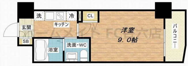 【間取り】 | APRILE南森町