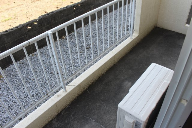 メゾン河口のバルコニー