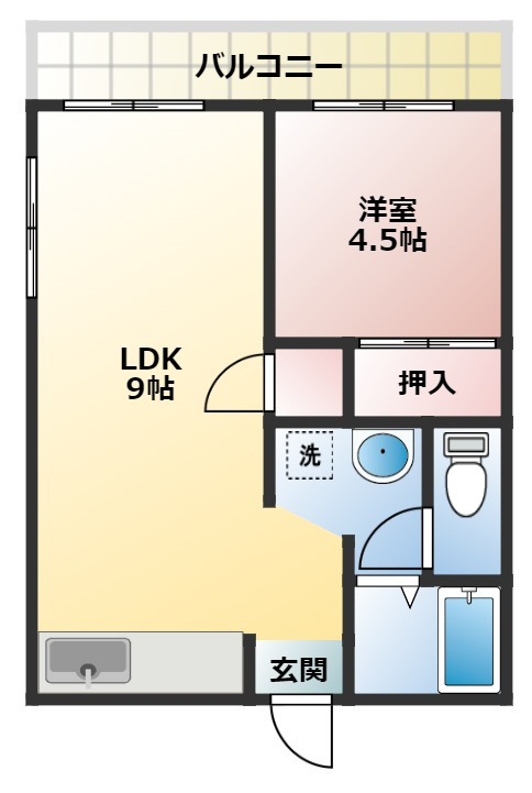 メゾン河口の間取り