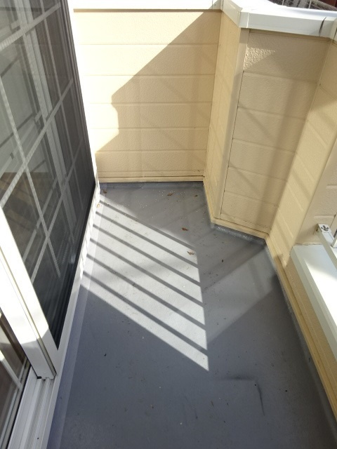 フォーレストⅡのバルコニー