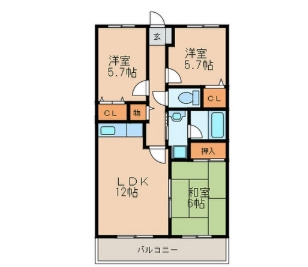 パストラールハイムの間取り