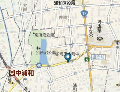 【地図】 |  ルミナス浦和