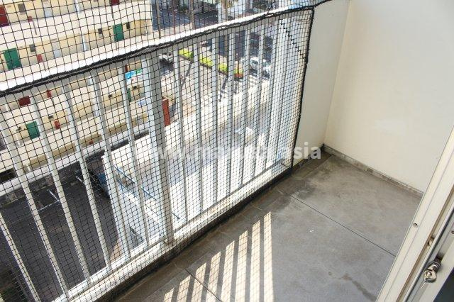 アモント中村のバルコニー