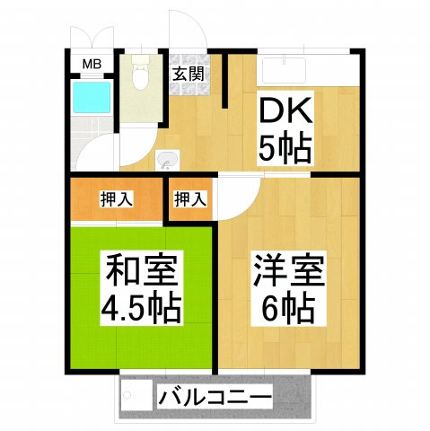 【間取り】 | 山脇ハイツ