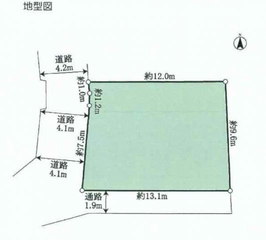 箕面市箕面8丁目　土地