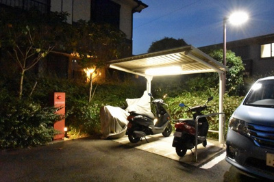 【その他共用部分】 | ヴォアール鶴見寺谷 | バイク置場