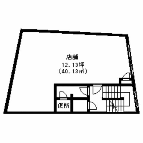 あかひげ福岡ビルの間取り|あかひげ福岡ビル(201）