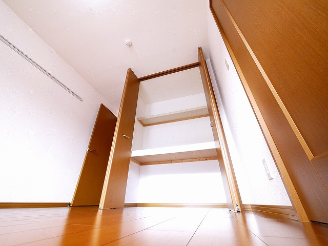 ルミエール南生駒　Ⅱの収納|ちょっとした収納スペースも充実しています