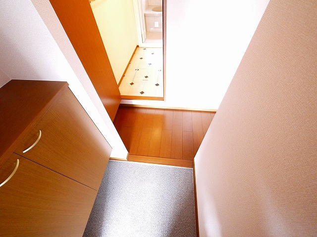 ルミエール南生駒　Ⅱの玄関|きれいな玄関です