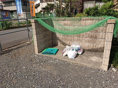 【その他共用部分】 | ツインハイツ | 敷地内ゴミ置き場