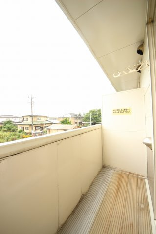シャンぺトレⅡのバルコニー|バルコニー付きです