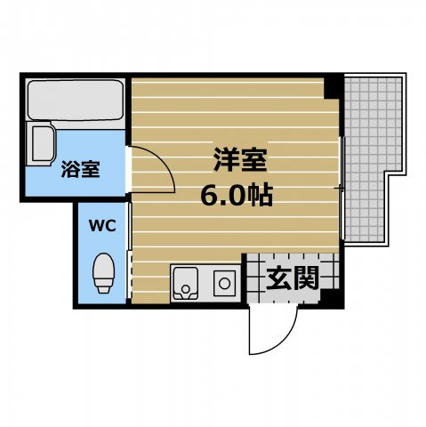 【間取り】 | ハイツ菱屋