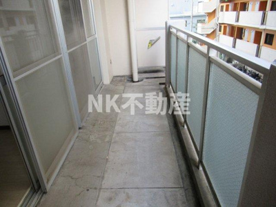 【バルコニー】 | エステマール弥刀（弥刀賃貸） | 広々としたバルコニーです