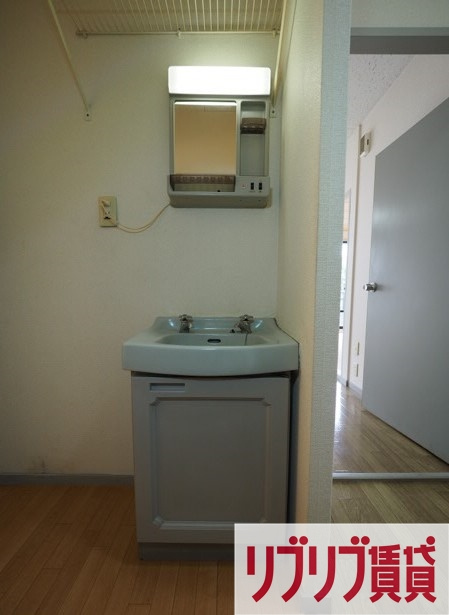 銀杏ハイツの洗面所