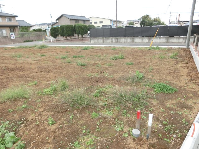 鴻巣市宮前の売地の展望|敷地内から北東側を撮影した写真です。