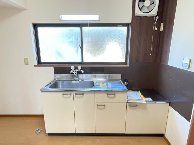 今井アパートBのキッチン|キッチンでお料理をお楽しみください