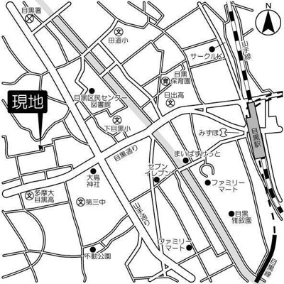 【地図】 | 目黒ガーデン | 目黒ガーデン