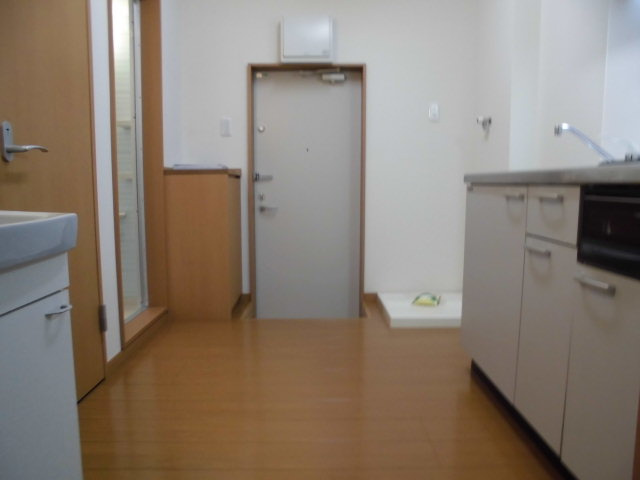 リバーハイツⅡの玄関