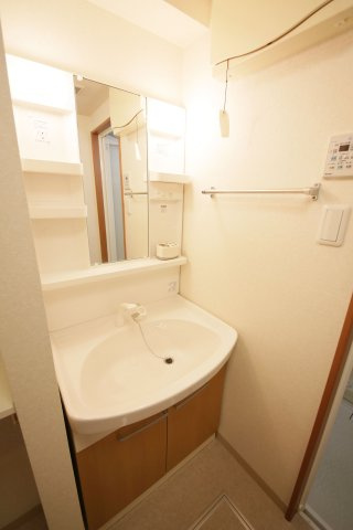 サプリーム大田川の独立洗面台