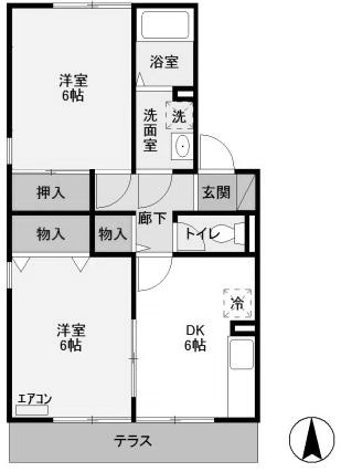 【間取り】 | グラシアA | グラシアA