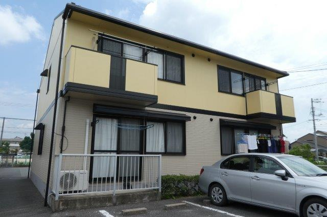 倉敷市福島のアパートの外観