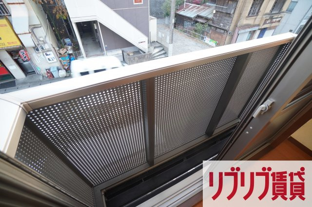 メゾン桜のバルコニー