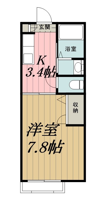 メゾン桜の間取り