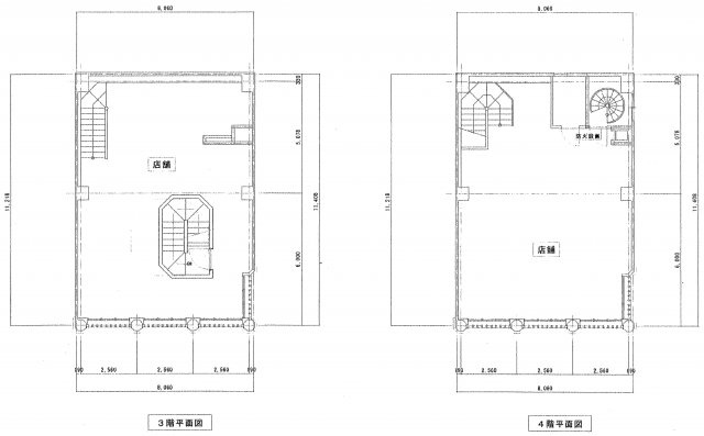 渋谷区宇田川町の店舗一部の間取り