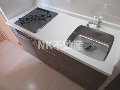 【キッチン】 | アクロスフェリオ（長瀬賃貸） | お料理しやすいキッチンです