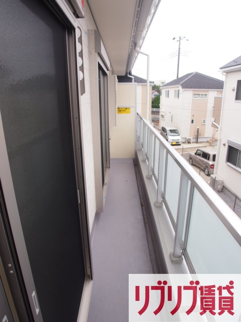 リブリ・浜野のバルコニー