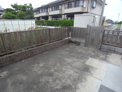 【庭】 | クレールカーサ | 専用庭